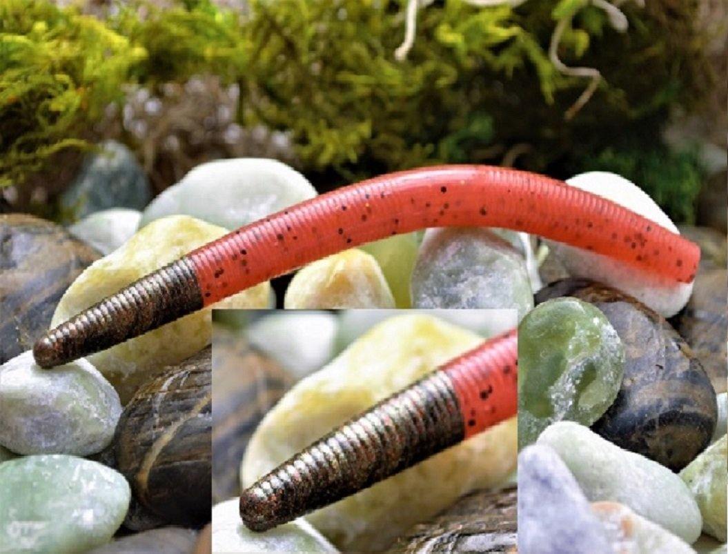 15 Escine Soft Plastic Worm Stile Senko 5'' Per Pesca Al Branzino - Phat Pak Baits