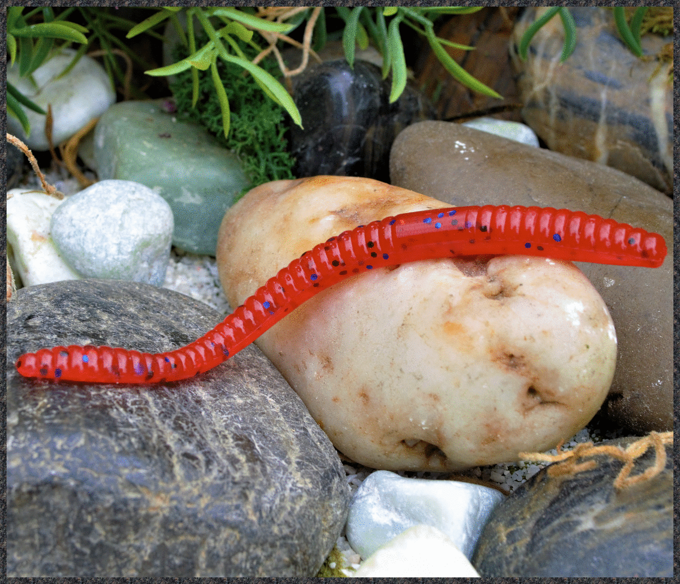 4.5 Inch Finesse Worm Trick Worm Soft Plastic Lures - Diesel Baits