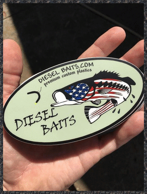 Diesel Baits Decal