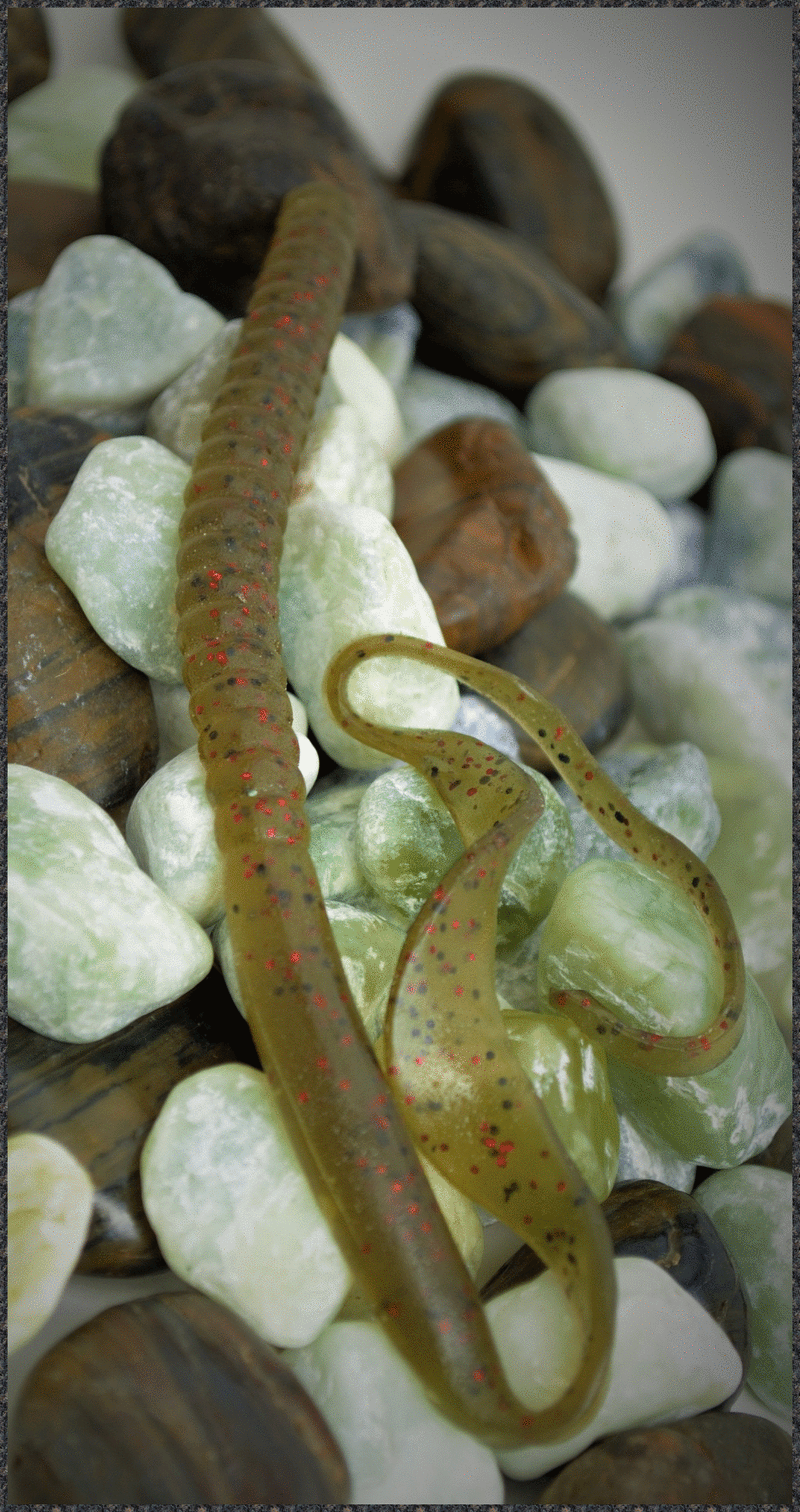 Ribbon Tail Worm - Diesel Baits customer designed soft plastic worms